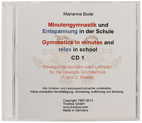 CD Minutengymnastik und Entspannung in der Schule