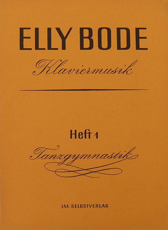 Elly Bode – Klaviermusik