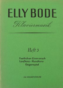Elly Bode Klaviermusik 03