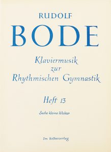 Rudolf Bode – Klavier Musik 13